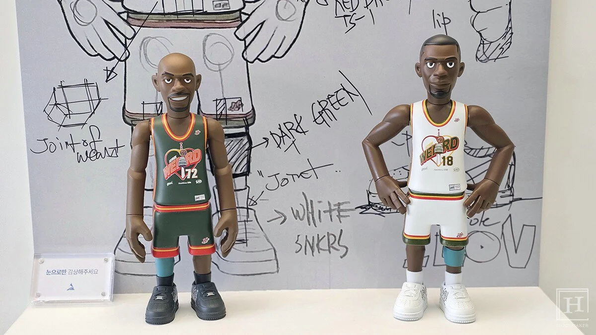 NBA art toy / Kim Seo-jin