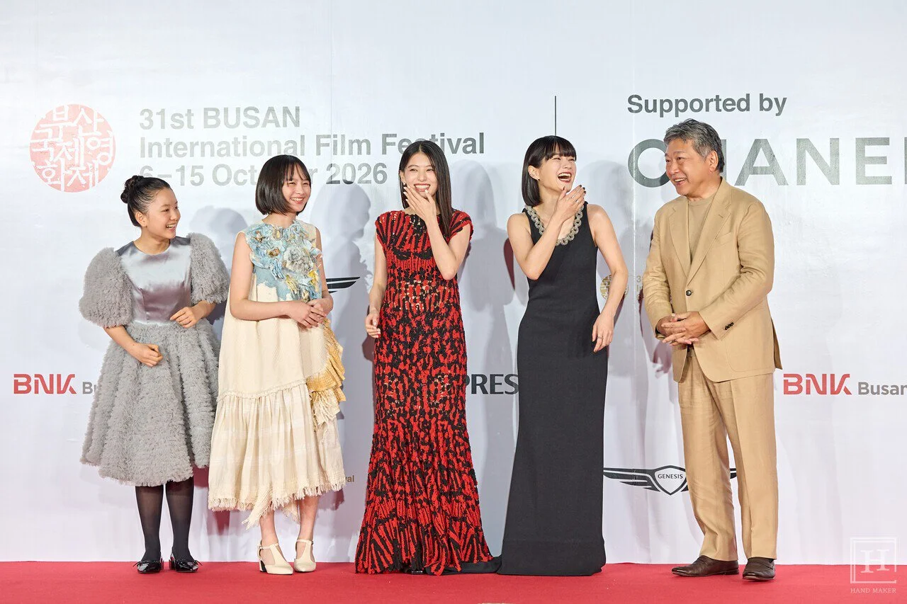 Director Hirokazu Kore-eda looking surprised when his name appeared in the song / Provided by 31st…