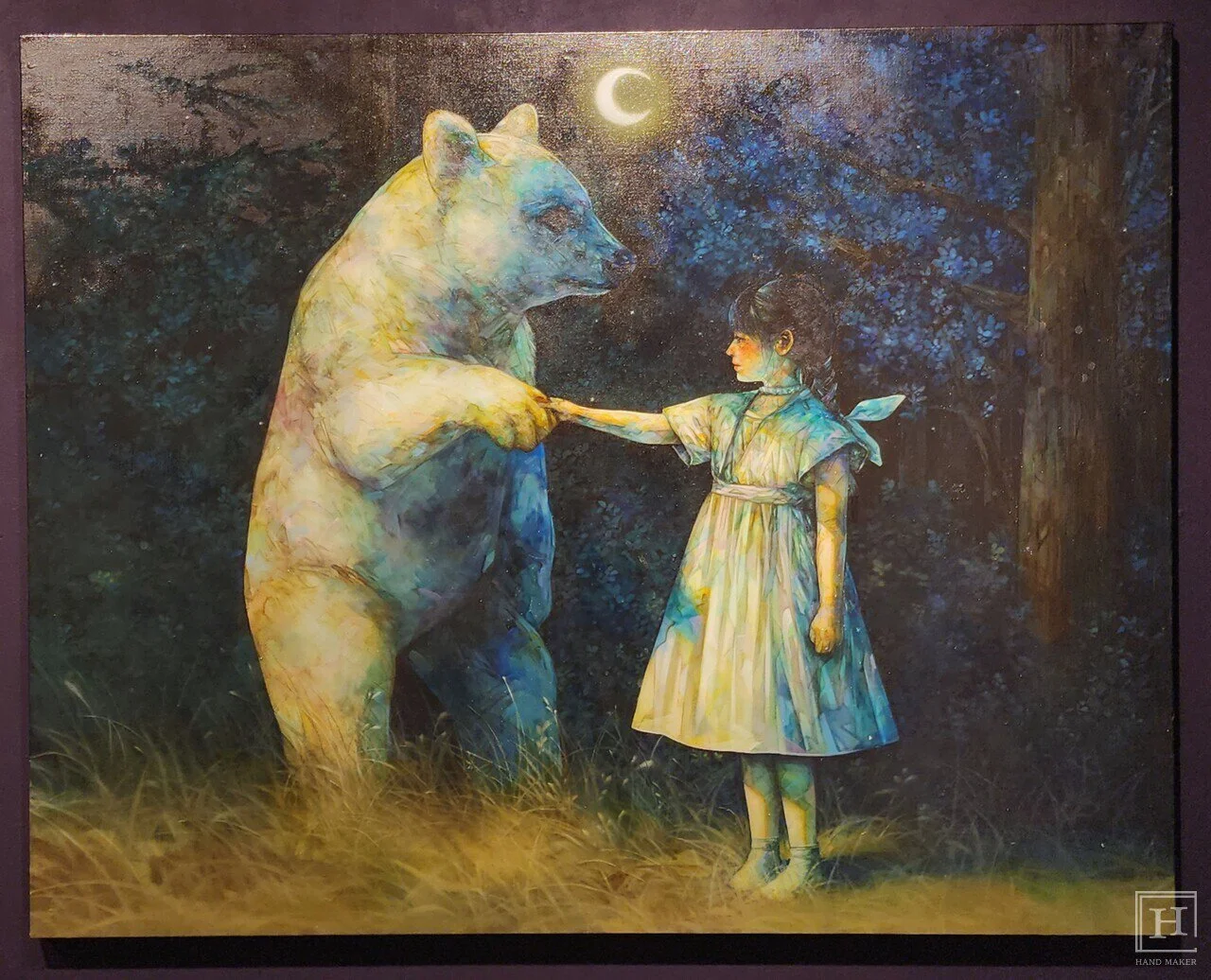Artist Yoon Ye-jin's 〈Before the Night Swallows Us〉 / Jeon Eun-ji