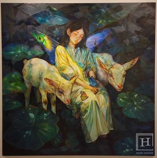 Yoon Ye-jin's <Shadow in the Water> presented in the exhibition "Moss Grew Wherever I Lost Myself" / Jeon Eun-ji