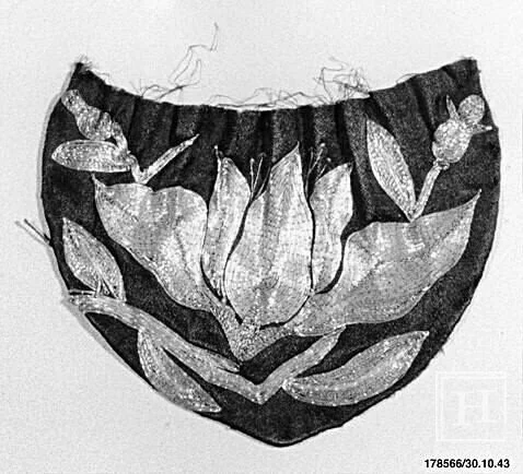 19世紀の清の硬貨袋 / メトロポリタン美術館