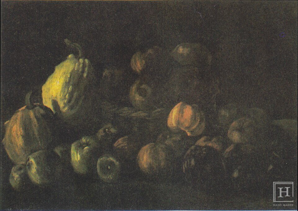 文森特·梵高的 〈Still Life with Apples and Pumpkins〉 / Wikimedia