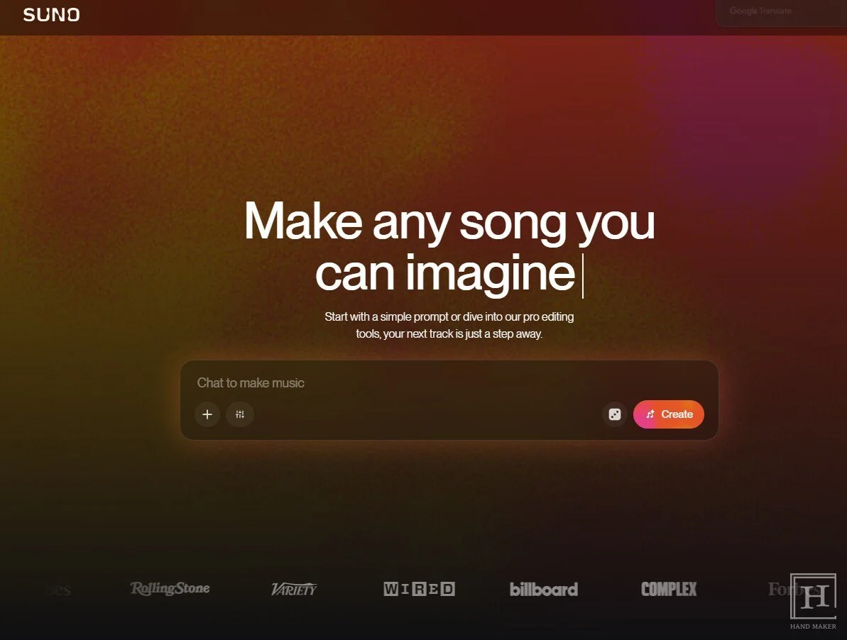 The American AI music generation platform 'Suno'